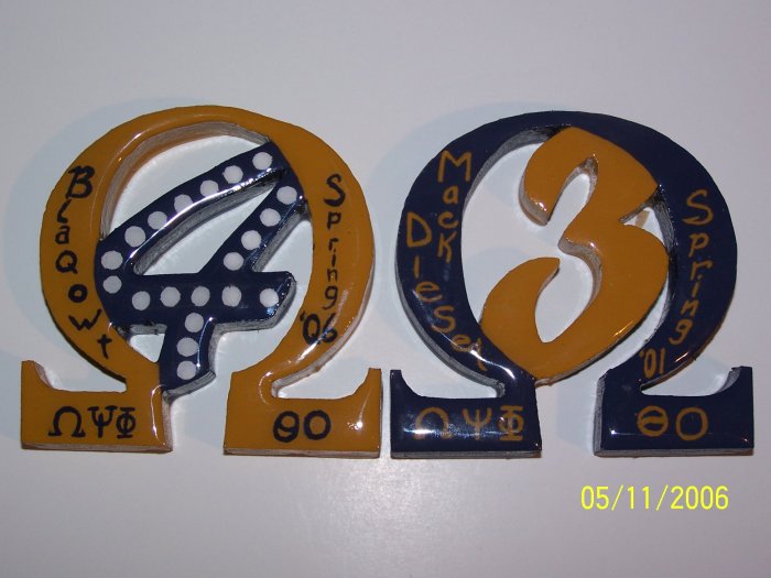 Fraternity / Sorority Letter/ Number