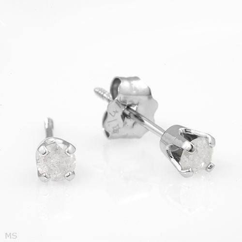 .20ctw Round Diamond Earrings w/ White Gold