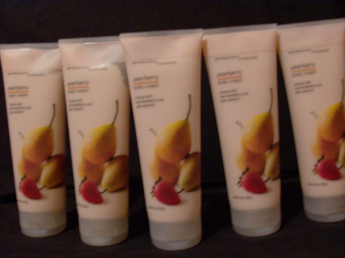 5 Bath & Body Works Pearberry Cream Lotion and 1 Body Spalsh Fast Ship
