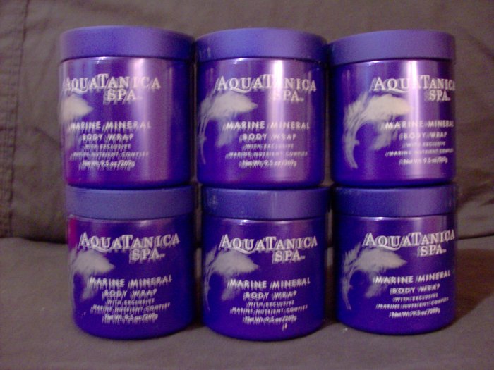 3 Jars of Aquatanica Spa Marine Mineral Body Wrap