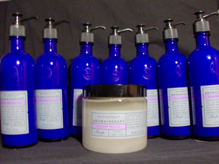Set of 6 Lavender Vanilla Aeromatherapy Sleep Lotions and 1 Bath and Body Works 15% off coupon