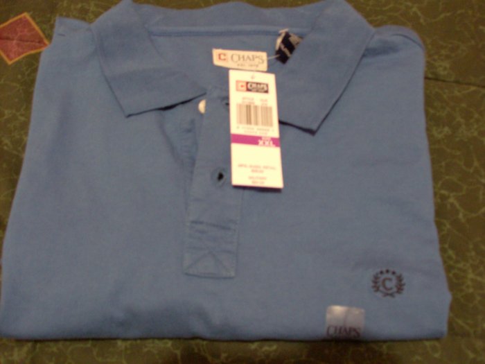 NWT Chaps Golf Polo Shirt 2X XXL Big Tall Ralph Lauren