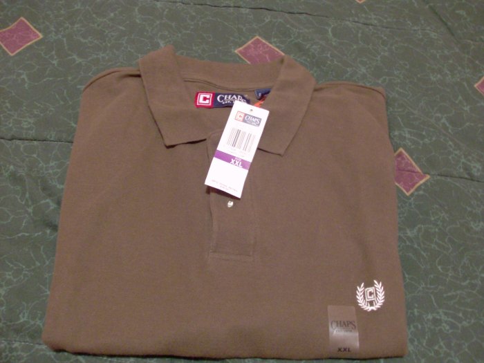 NWT Chaps Golf Polo Shirt Size 2XLT 2X Ralph Lauren