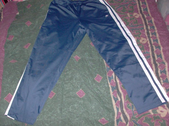NWT Nike Blue Warm Up Exercise Running Track Pants XL