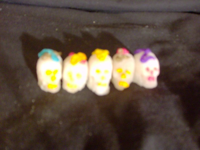 Day of the Dead Sugar Skulls Calaveras del dia de los muertos