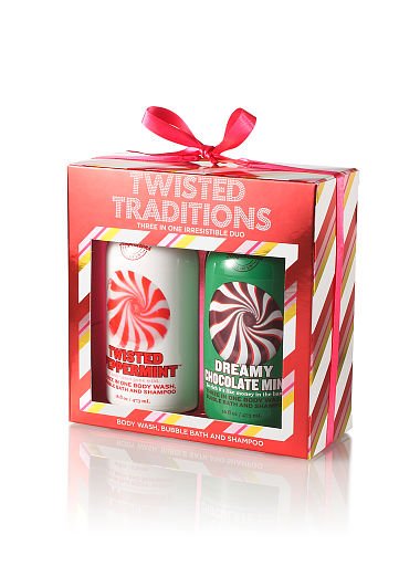 NWT BATH BODY WORKS TWISTED TRADITIONS DUO 3 IN 1