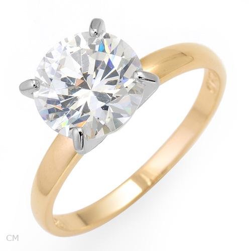 Eye Catching 5.64 ctw Cubic Zirconia Engagement Ring Size 8