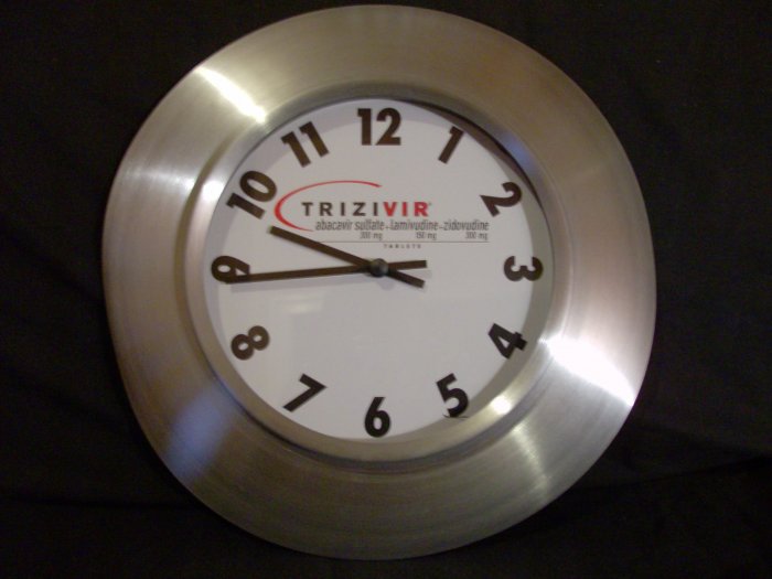 New Medical / Drug Themed Trizivir Clock