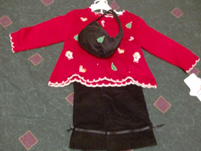 Irresistible BT Kids Chirstmas Set with Purse 2T