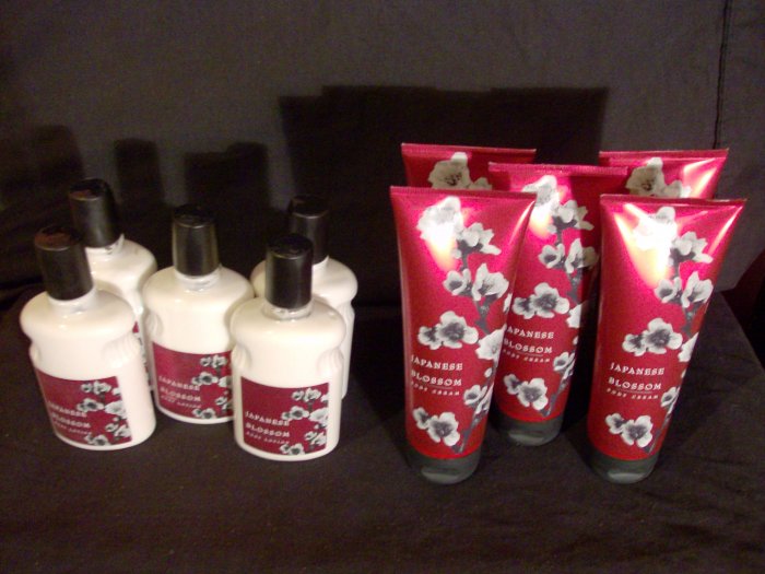 Japanese Cherry Blossom Body Lotion and Body Cream