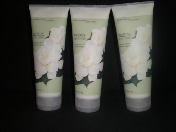 3 Bath and Body Works Gardenia Body Cream