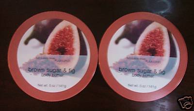 Bath and Body Works Brown Sugar and Fig Body Butter x2