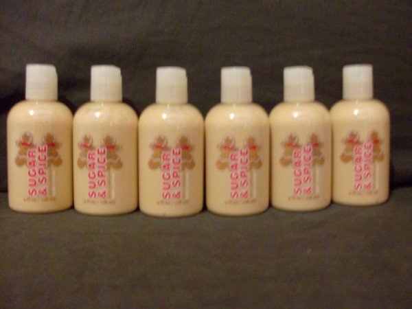 Bath and Body Works Sugar and Spice Body Lotion x6