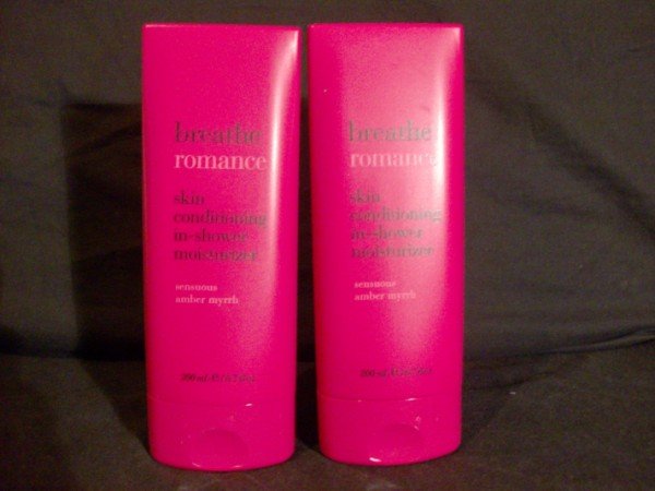 Bath and Body Works Breathe Romance Shower Skin Conditioner x2