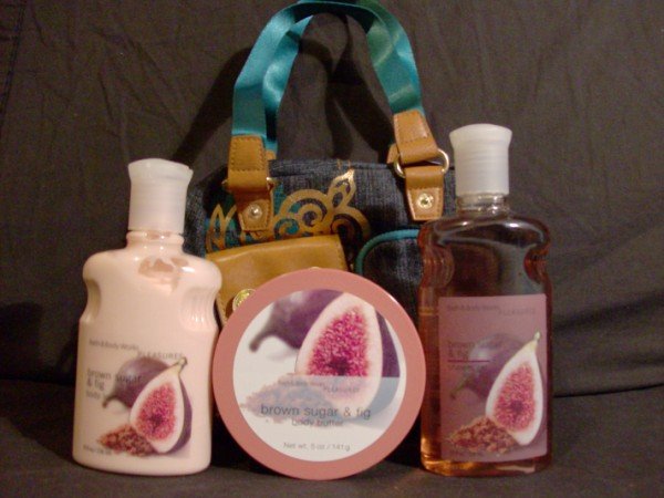 Bath and Body Works Brown Sugar and Fig Gift Set