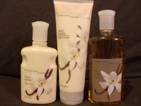 Bath and Body Works Fresh Vanilla Set