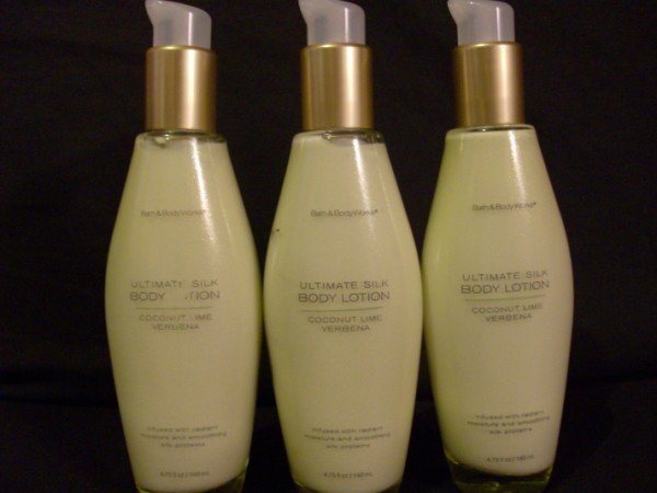Bath and Body Works Coconut Lime Verbana Silk Lotion