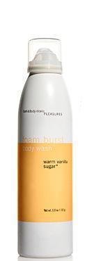 Bath and Body Works Warm Vanilla Sugar Foam Burst Body Wash