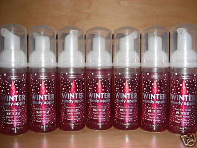 Bath and Body Works Winter Candy Apple Hand Foam x2