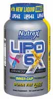NUTREX LIPO-6X 120 MULTI-PHASE LIQUID CAPSULES