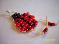 Beaded Ladybug