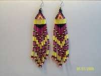 Handcrafted Beaded Earrings