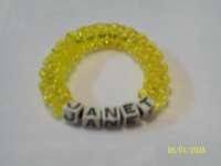 Personalized Little Girls Bracelet