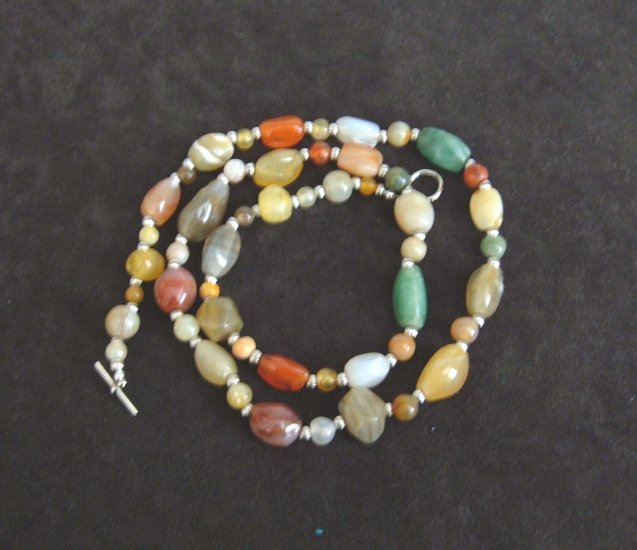 Vintage Glass Bead Necklace