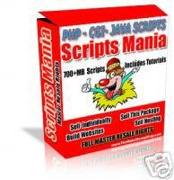 Website Scripts PHP,CGI,JAVA SCRIPTS 700+ MB OF SCRIPTS