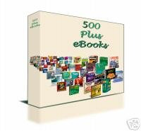 500 EBOOKS FOR THE PRICE OF ONE. RECIPES BEAUTY