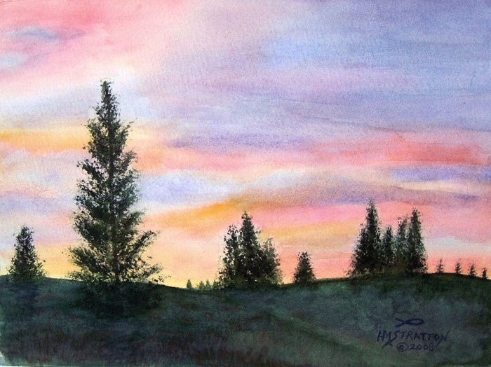 017 Big Horn Mountain Sunset
