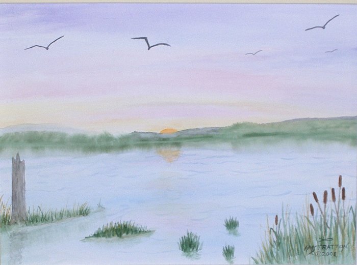 045 Marsh at Sunset