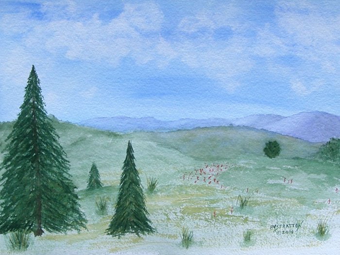 027 The Distant Hills