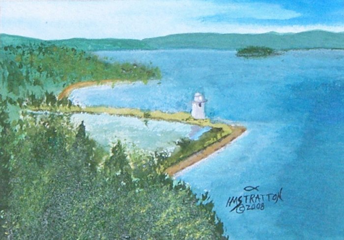 068 Seal Island Lighthouse, Nova Scotia - SOLD