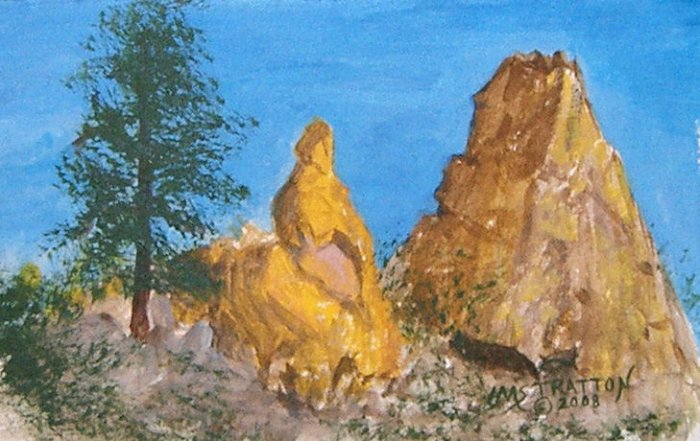 069 Rock Formations by Hull Creek Road