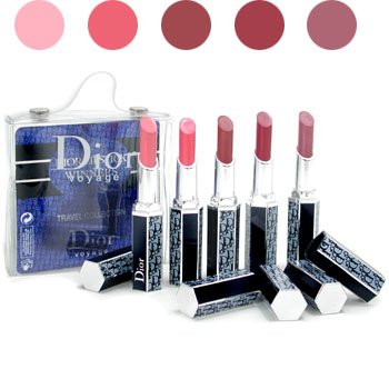 CHRISTIAN DIOR- VOYAGE LIPSTICK WINNERS COLLECTION- 5PC
