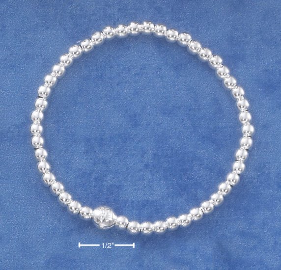 STERLING SILVER- STRETCH BABY BRACELET