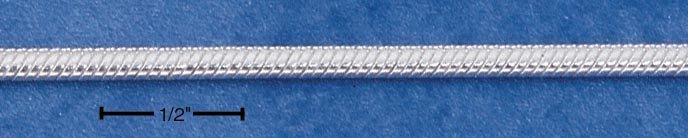 STERLING SILVER 18 INCH SNAKE CHAIN