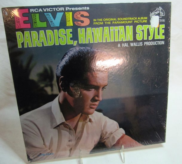 ELVIS PRESLEY Paradise Hawaiian Style LP Record Album RCA LPM-3643 Mono 1966 in Shrink