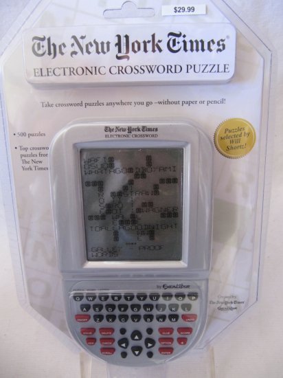New York Times Electronic Crossword 500 Puzzles NY10-CS Excalibur