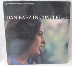 JOAN BAEZ IN CONCERT PART 2 LP Record Album Vinyl Vanguard VRS-9113 Mono 1963