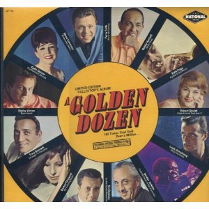 A GOLDEN DOZEN Hits Sold Over A Million Columbia CSP167 Original 1960s LP Vinyl Stereo Record Album