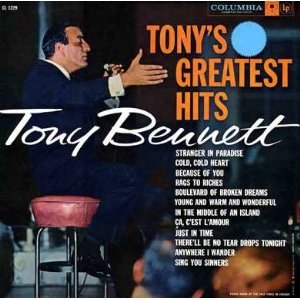 TONY BENNETT Tony's Greatest Hits Columbia CL1229 Original 1958 LP Vinyl Monaural Mono Record Album
