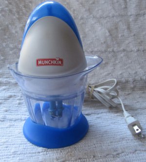 Baby Food Mills on Munchkin Electric Power Baby Food Mill Processor Blender Grinder 1 Cup