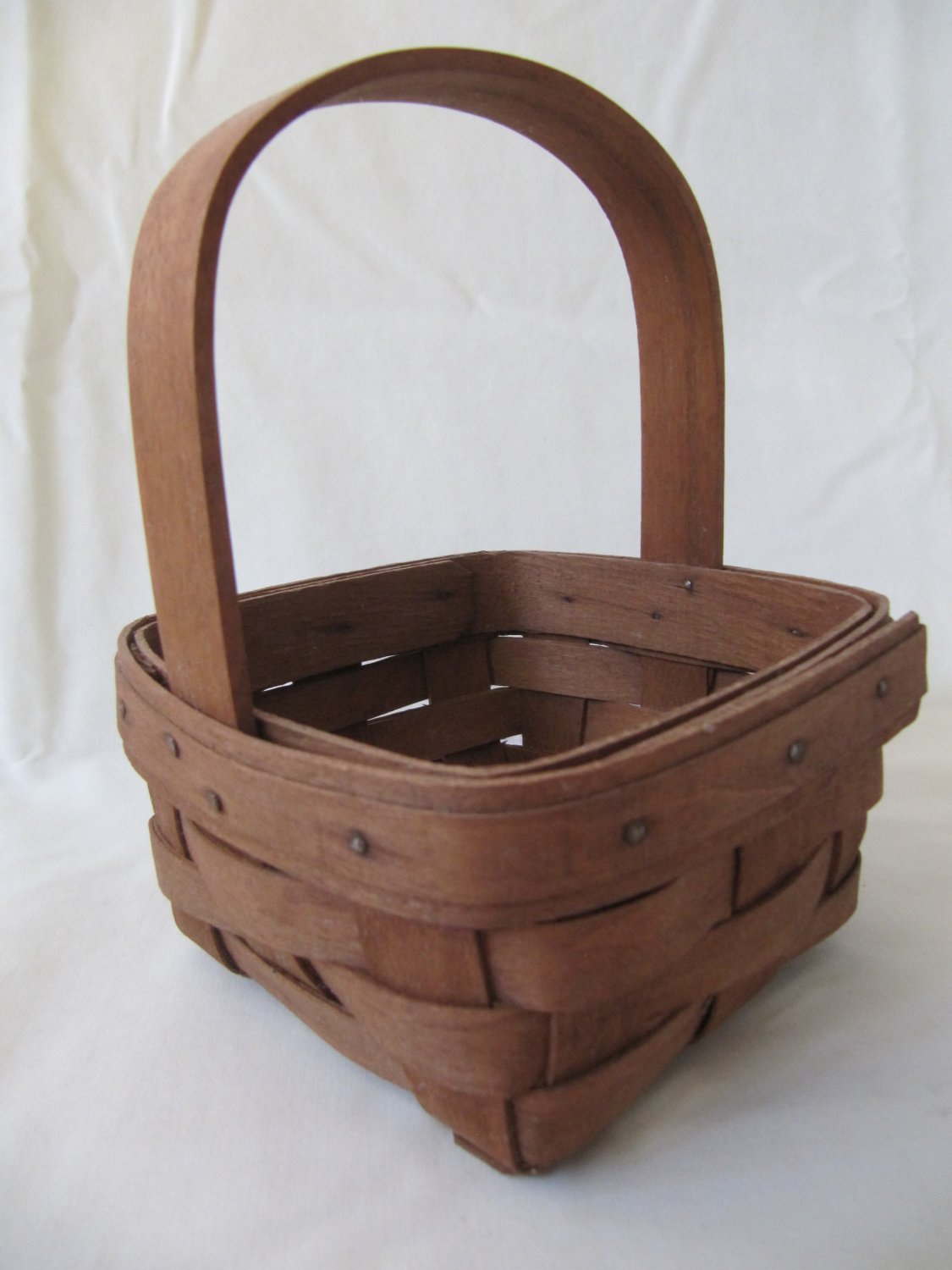 Longaberger Potpourri Basket 1989 Retired Small Traditional Hand Woven