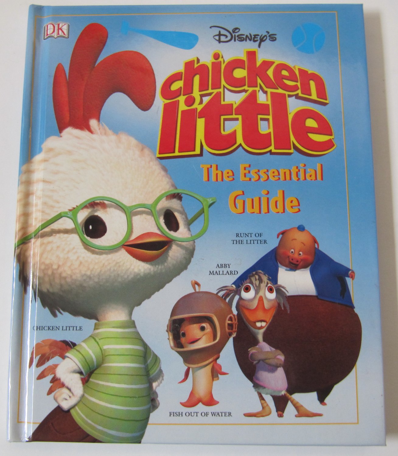 Disney's Chicken Little The Essential Guide Hardcover Children's Book