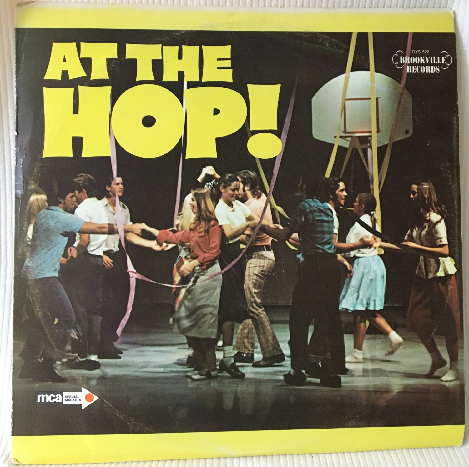 At the Hop 3-Record Set of Classic Oldies Vinyl Record Album Brookville MCADXS528