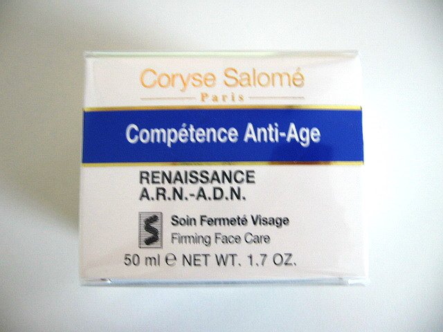 S0189 Coryse Salome Competence Anti-Age Renaissance A.R.N.-A.D.N. Firming Face Care, 1.7 Oz(50ml)