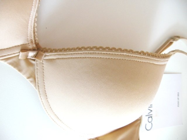 Calvin Klein NUDE STRETCH PUSH-UP 3/4 Bra, 2687D, 34C