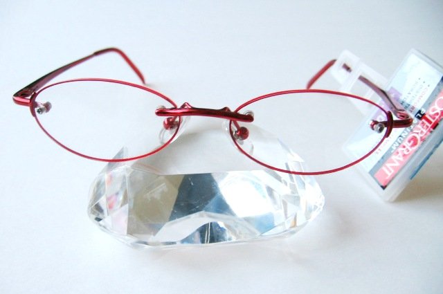 Foster Grant PLATINUM MYSTIC RED READING GLASSES, +1.00